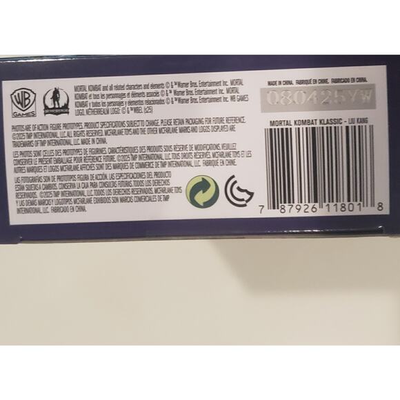 💀 McFarlane Toys Mortal Kombat Klassic Liu Kang 7" Action Figure Wave 1 💀 - Picture 6 of 6